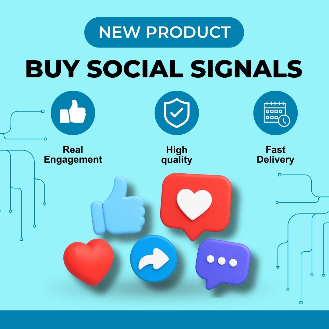 Buy Social Signals service image by SEOStore, showcasing real engagement, fast delivery, and high-quality social proof through likes, shares, comments, and saves across Facebook, Instagram, Reddit, Pinterest, and Twitter. A digital ad promoting social signals for SEO growth, online visibility, and brand credibility.